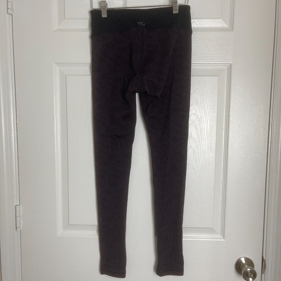 CALIA by Carrie Underwood Purple Print Leggings Women Size S - Picture 4 of 6